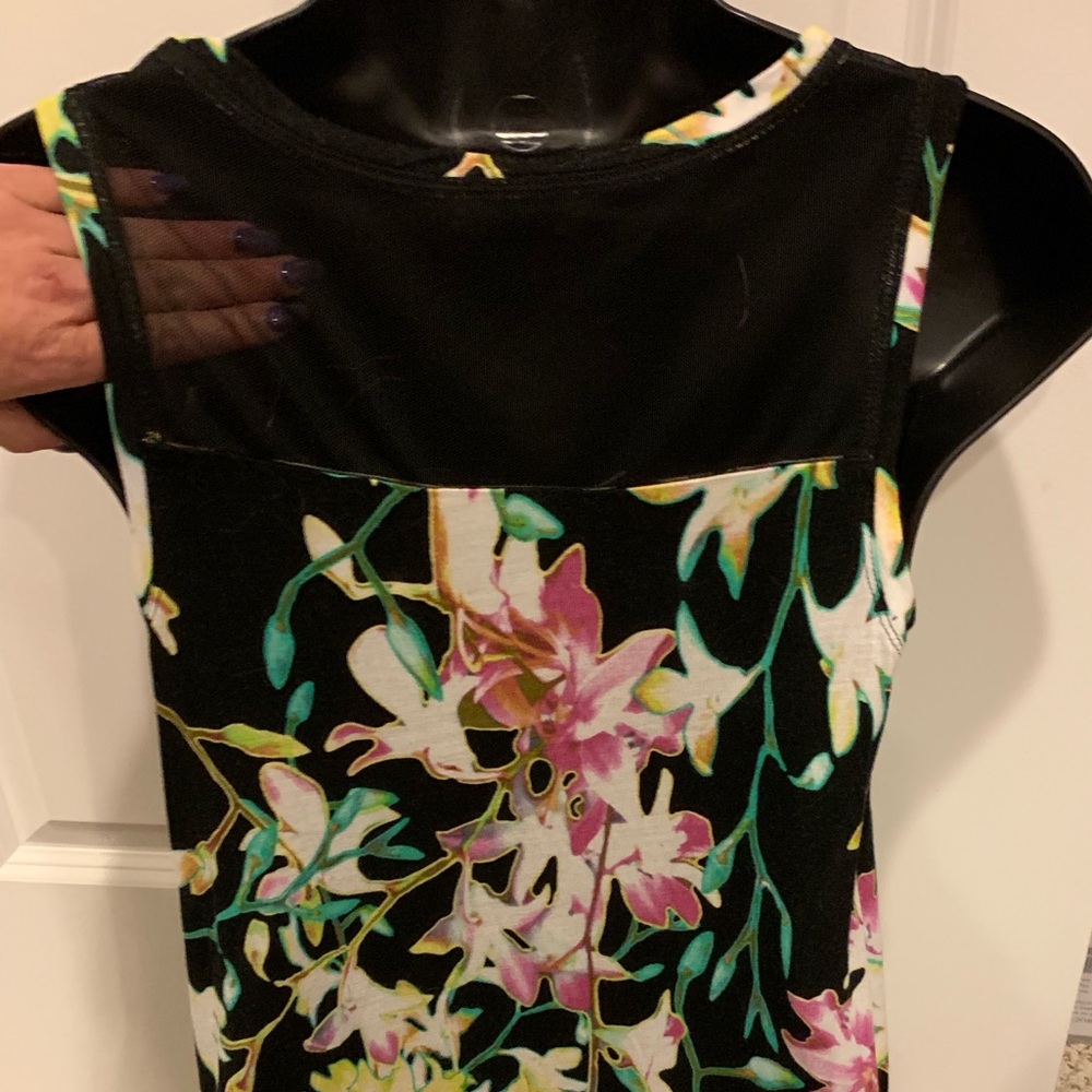 TROPICAL PRINT TOP - Picture 4 of 6